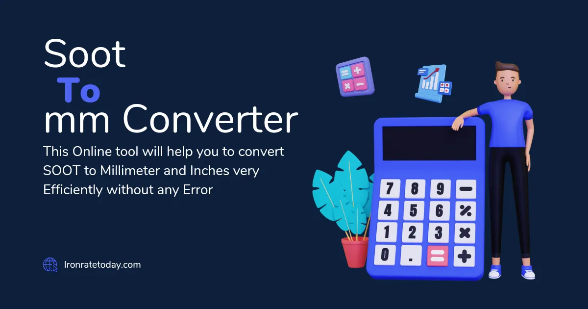 Soot to mm and inches Converter 